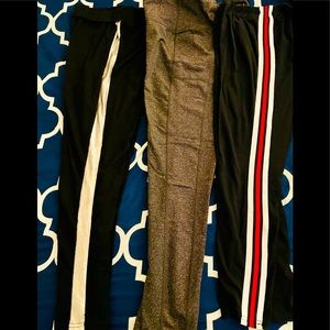 3 Pairs Yoga/Leggings pants in size S/M BUNDLE